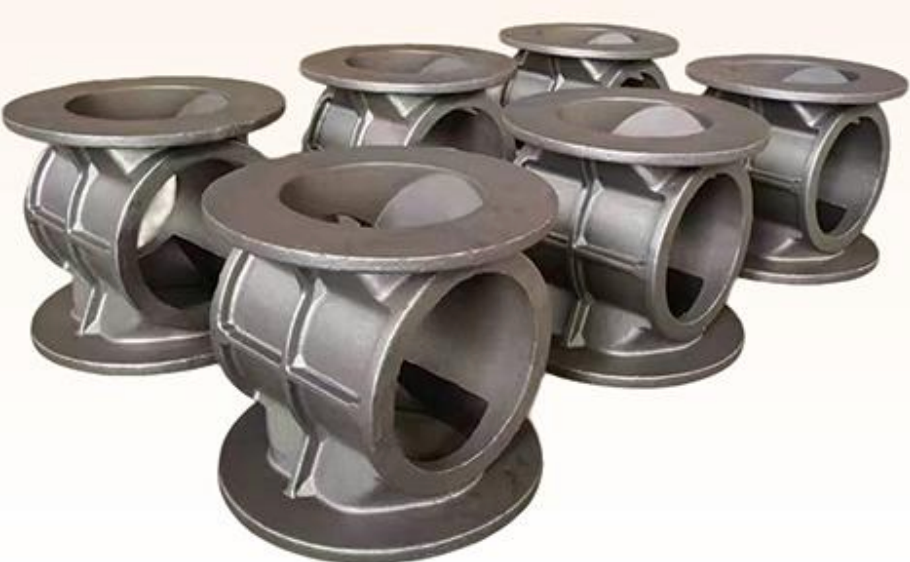 Metal fabrication and casting facility producing industrial components